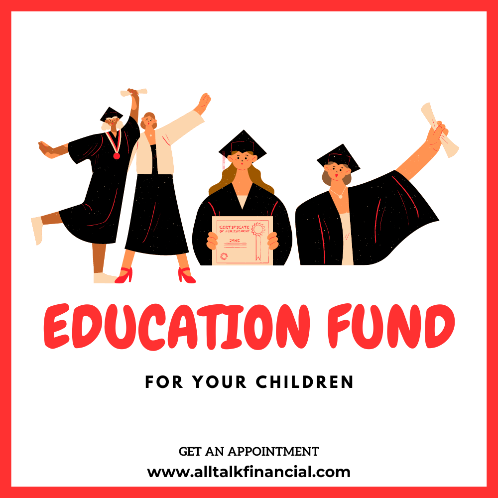 Life insurance can also be a fund for your children's education when things are tight. You can use the fund value available in times of need given the policy is 10 years and up. 